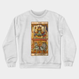 Carte de Tarot - Le Chariot Crewneck Sweatshirt